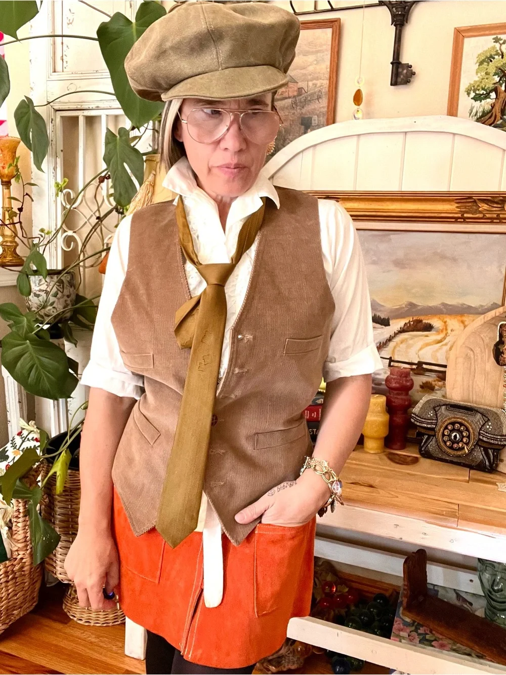 N/A vintage androgynous
